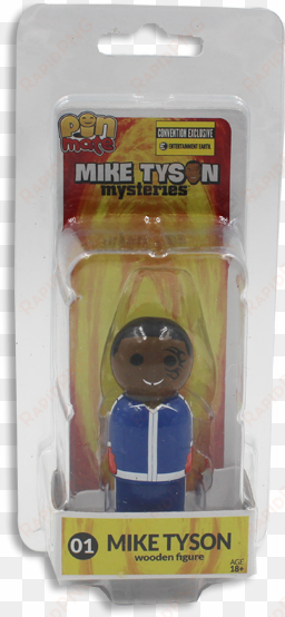 mike tyson mysteries wooden figurine - mike tyson mysteries