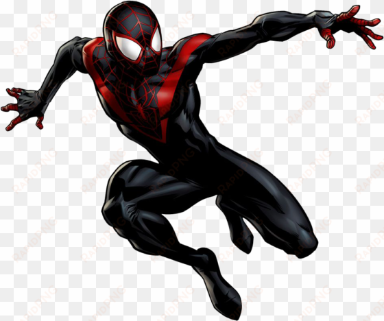 miles morales - spider man marvel avengers alliance