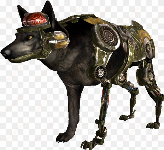 militarycyberdog - fallout new vegas rex fan art