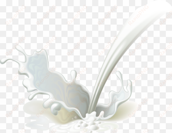 milk splash free png image - milk splash vector png