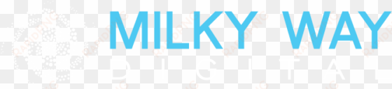 milky way digital - milky way galaxy logo