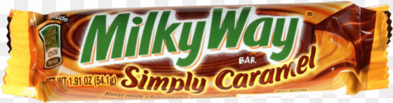 milkyway simply caramel bar - milky way candy bar
