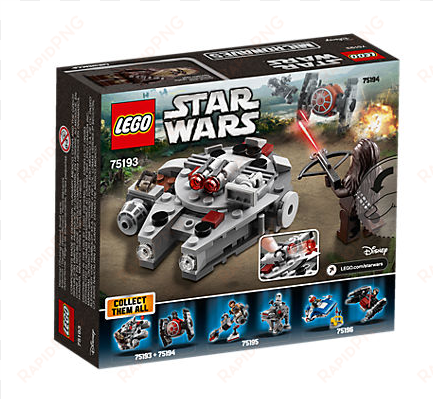 millennium falcon microfighter - lego star wars microfighters series 5