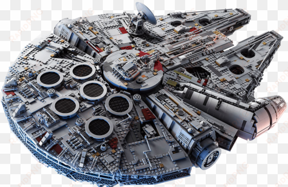 millennium falcon star wars download png image - lego millennium falcon 75192 review