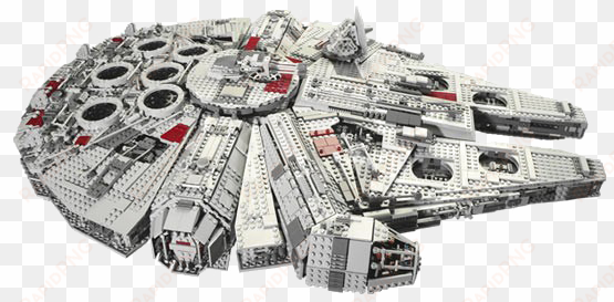 millennium falcon star wars transparent image - lego millennium falcon 10179