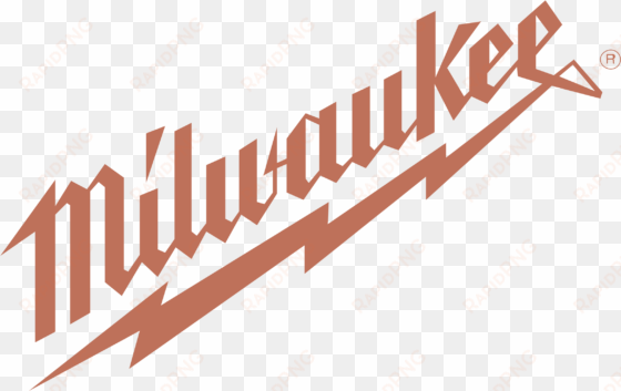 milwaukee logo png transparent svg freebie supply - milwaukee nibblers punch - 1pc