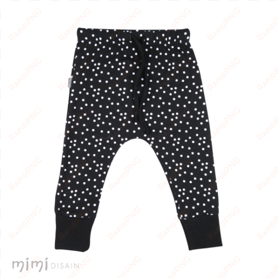 mimi cathy pants black white dot - blusa en ingles