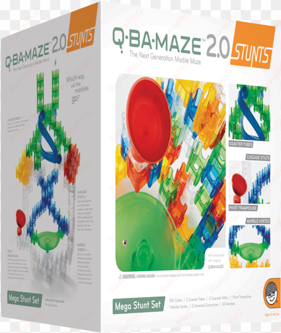 Mindware Q Ba Maze - Mindware Q - Ba - Maze 2.0 Mega Stunt Set transparent png image