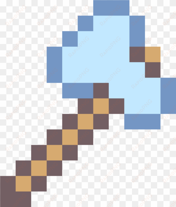 minecraft axe icon - hacha minecraft png