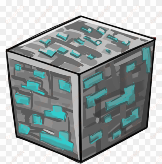 minecraft diamond png block - block minecraft png