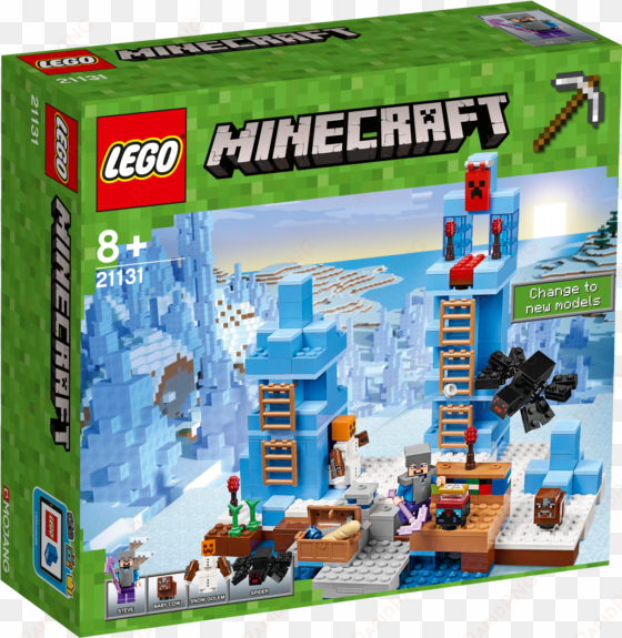 minecraft lego® - lego minecraft the ice spikes 21131