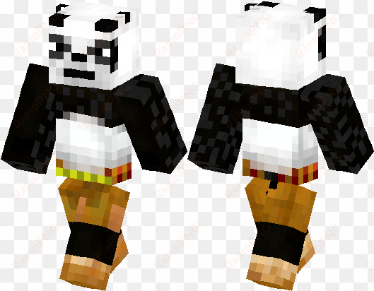 minecraft skin kung fu panda