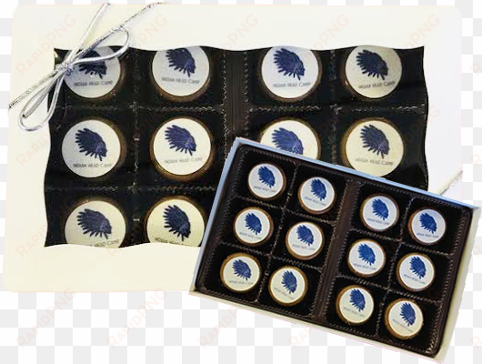 mini chocolate covered oreos 12 pack with logo - alpha technologies