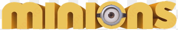 Minions Eye Logo - Despicable Me Minions Party Favor Set (4 Pack) transparent png image