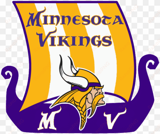 minnesota vikings drakkar logo by josuemental on deviantart - minnesota vikings applique banner flag