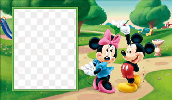 minnie and mickey mouse transpa kids frame gallery