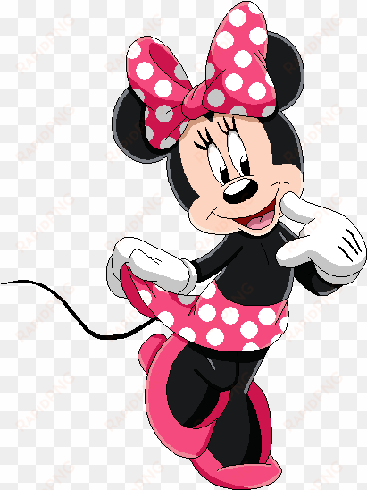 minnie mouse by mollyketty on clipart library - roommates mickey & friends - minnie mouse peel