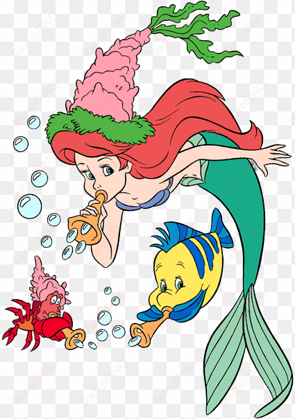 minnie mouse clipart mermaid - disney png new year