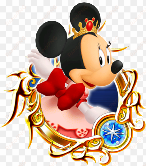 Minnie - Stained Glass Medals Kingdom Hearts Unchained transparent png image