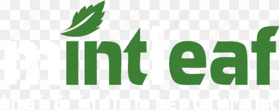 mintleaf logo transparent - mint leaf