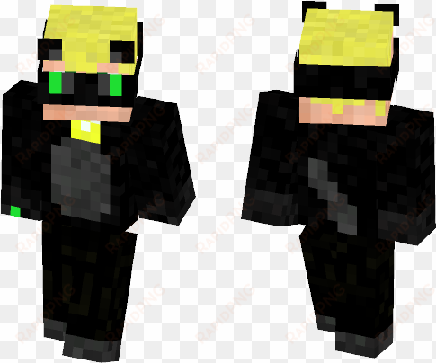 miraculum chat noir - lil uzi vert minecraft skin