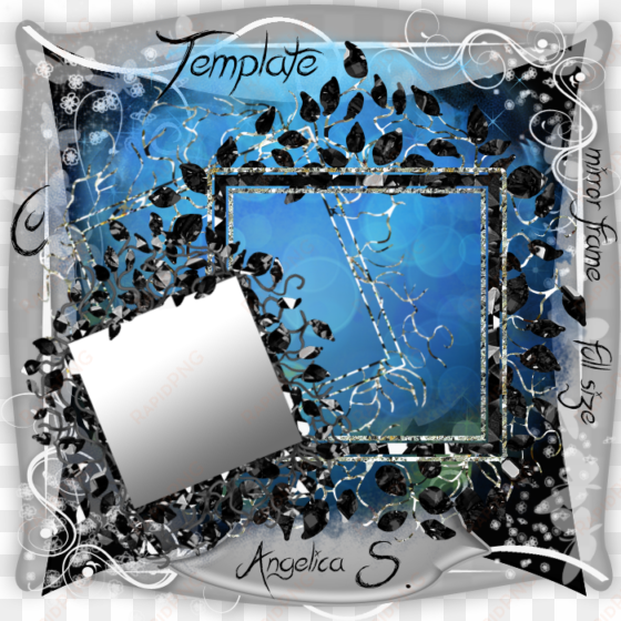 mirror frame cu template full size - design