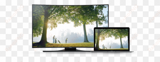 mirror screen mac tv app - samsung - ue48h6870ss - curved led-backlit lcd tv -