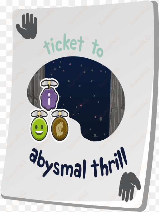 misc paradise ticket abysmal thrill clipart icon png - clip art