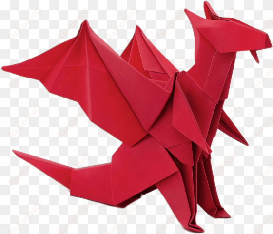 miscellaneous - origami - origami dragon clipart