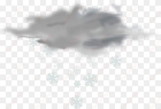 mist clipart foggy weather - snow showers weather icon