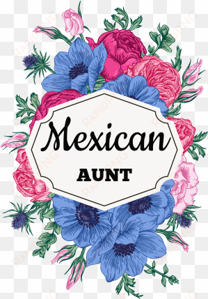 mixed flowers mexican aunt - gratitude journal for moms with bible verses