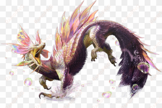 mizutsune is a leviathan first introduced in monster - mizutsune monster hunter world