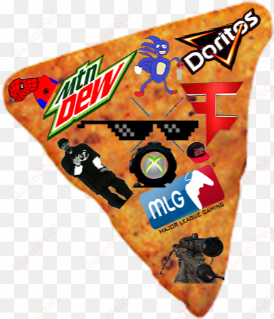 mlg mountain dew and doritos clipart - doritos roulette tangy cheese flavor