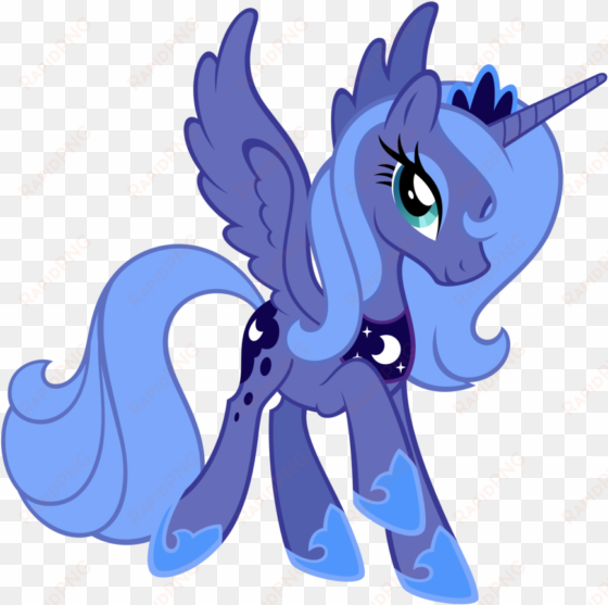 mlp princess luna png banner black and white download - luna pony