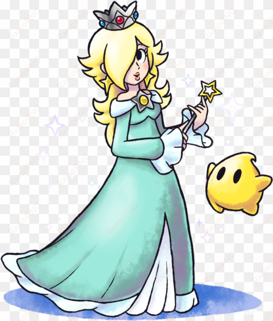 m&lrpgrosalina&luma by master rainbow - mario and luigi rosalina