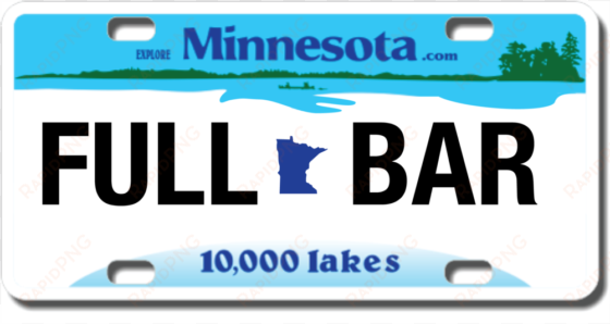 mn plate - twins minnesota state background novelty metal license