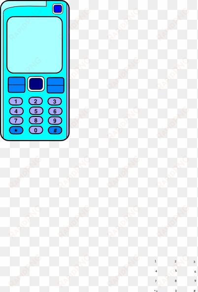 mobile phone with blank screen svg clip arts 402 x