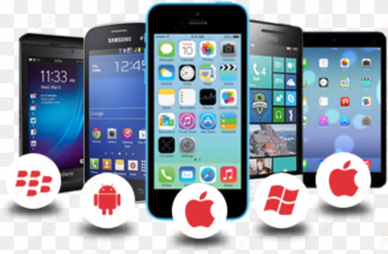 mobiles png images - mobile app development services