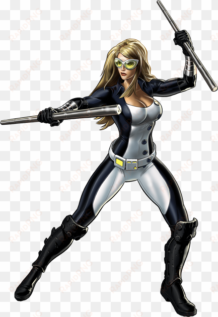 mockingbird-b portrait art - marvel avengers alliance mockingbird