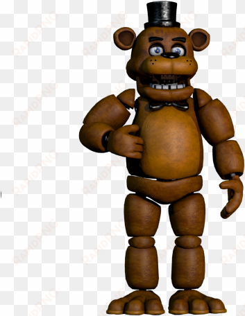 modelfreddy fazbear - freddy fazbear render png