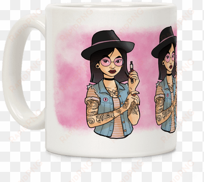 modern fashion mulan coffee mug - mulan