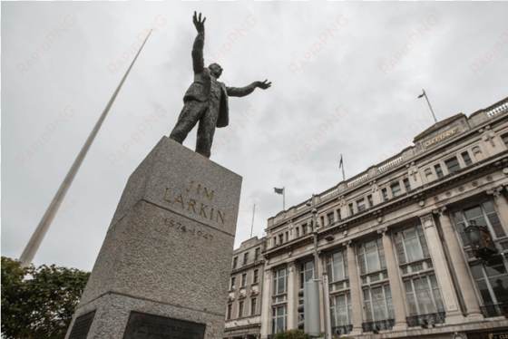 Modern Ireland In 100 Artworks - James Larkin Statue transparent png image