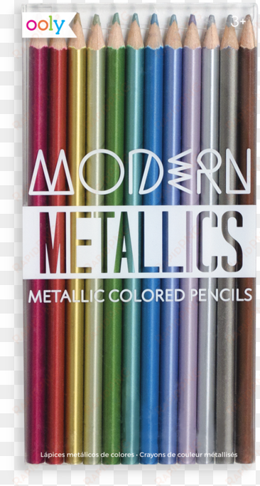 modern metallics colored pencils - modern metallic colored pencils