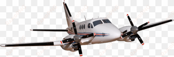 modern plane transparent png - beechcraft king air
