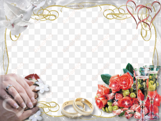 moldura para casamento png clipart picture frames marriage - moldura para casamento png