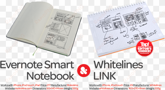 moleskine vs whitelines - sketch pad