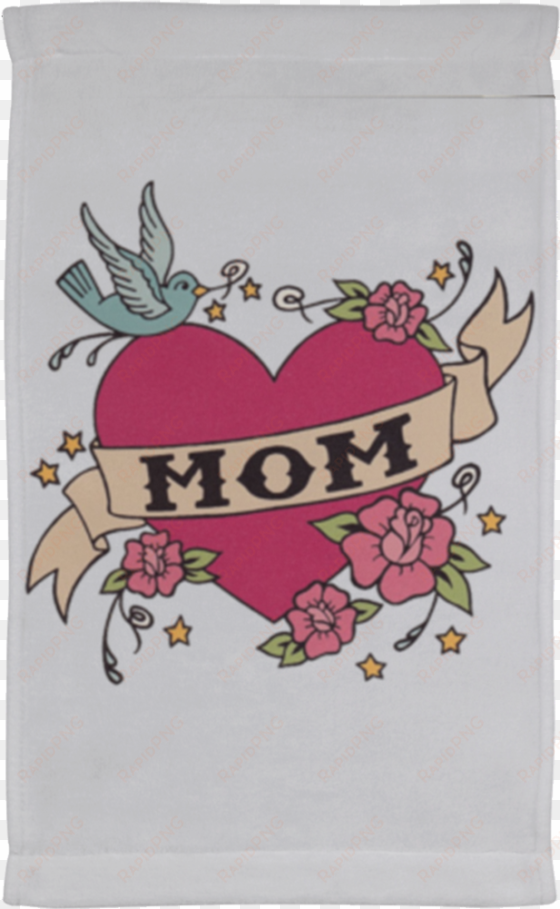 mom tattoo kitchen towel - happy mothers day tattoo