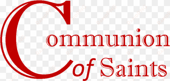 monday, july - communion of saints
