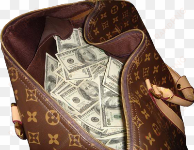 money bag png - louis vuitton and money