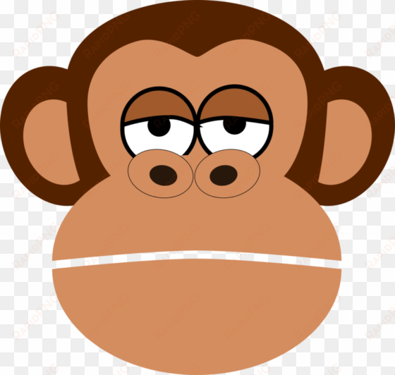 monkey drawing ape cartoon face - monkey cartoon face